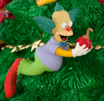 "THE SIMPSONS CHRISTMAS TREE" BOXED FIGURINE.