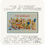 "THE SIMPSONS" BLACKBOARD PROMOTIONAL KIT WITH STYLE GUIDE .