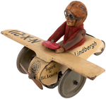 CHARLES LINDBERGH'S "SPIRIT OF ST. LOUIS" SCHUCO FRICTION AIRPLANE.