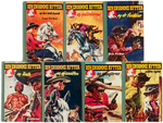 THE LONE RANGER NORWEGIAN BOOK LOT.