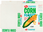 POST "FLAKES" FILE COPY CEREAL BOX FLAT LOT.