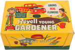 REVELL "YOUNG GARDENER PLAY SET" COMPLETE BOXED SET WITH TRUCK, SEEDS & ALL PARTS.