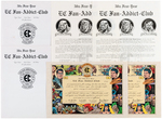 "EC FAN-ADDICT CLUB" LIMITED EDITION 50TH ANNIVERSARY CLUB KITS & BOTH VARIETY BADGES.