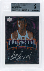 BILL RUSSELL SIGNED LIMITED EDITION BASKETBALL CARD BECKETT MINT 9.