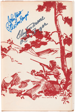 LONE RANGER AUTHOR GAYLORD DuBOIS SIGNED REGISTRATION & CLAYTON MOORE & JOHN HART SIGNED BOOK.