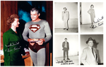 "ADVENTURES OF SUPERMAN" NOEL NEILL & JACK LARSON SIGNED PHOTO TRIO.