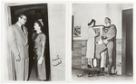 "ADVENTURES OF SUPERMAN" NOEL NEILL & JACK LARSON SIGNED PHOTO TRIO.