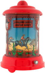 "HOPALONG CASSIDY - BAR 20 RANCH" MOTION LIGHT.