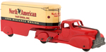 MARX "NORTH AMERICAN VAN LINES, INC." WIND-UP MOVING TRUCK.