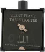 RARE "SUPERMAN SILENT FLAME TABLE LIGHTER BY DUNHILL."