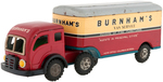 "BURNAM'S VAN SERVICE" FRICTION MOVING TRUCK.