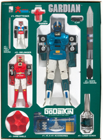 GODAIKIN "GARDIAN" BOXED ROBOT SET.