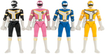 BANDAI "KOUSOKU SENTAI TURBORANGER" BOXED FIGURE LOT.