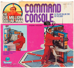 "THE SIX MILLION DOLLAR MAN COMMAND CONSOLE" FACTORY-SEALED PLAYSET.