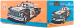 "SIREN PATROL CAR" BOXED BATTERY-OPERATED POLICE CAR.