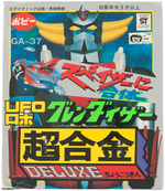 "UFO ROBOT GRENDIZER" BOXED POPY ROBOT & SHIP.