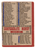 "CIVIL WAR NEWS" ENGLISH GUM CARD & BANKNOTE COMPLETE SET.