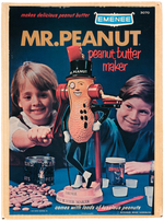 PLANTERS "MR. PEANUT PEANUT BUTTER MAKER" BOXED NOVELTY APPLIANCE.