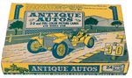 "ANTIQUE AUTOS" BOWMAN GUM CARD DISPLAY BOX.