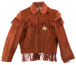 "ROY ROGERS - KING OF THE COWBOYS" HIGH QUALITY SUEDE JACKET.