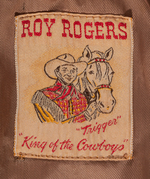 "ROY ROGERS - KING OF THE COWBOYS" HIGH QUALITY SUEDE JACKET.