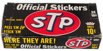 SPEC SHEET (HOT ROD) AND STP STICKERS LOT.