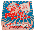 "POPEYE BUBBLE GUM" CHIX DISPLAY BOX.