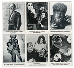 "YOU'LL DIE LAUGHING" (CREATURE FEATURE) TOPPS GUM CARD SET.