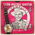 "GENE AUTRY WATCH" BOXED (SECOND WILANE VERSION).