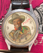 "GENE AUTRY WATCH" BOXED (SECOND WILANE VERSION).