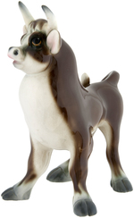 FERDINAND THE BULL EXCEPTIONAL ZACCAGNINI CERAMIC FIGURINE.