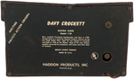 "DAVY CROCKETT" LIGHTED & ANIMATED ELECTRIC CLOCK BY HADDON.