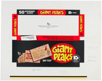 "GIANT PLAKS" TOPPS VAULT DISPLAY BOX UNCUT PROOF SHEET.