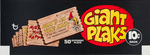 "GIANT PLAKS" TOPPS VAULT DISPLAY BOX UNCUT PROOF SHEET.