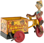 MARX "PINOCCHIO DELIVERY" CART WIND-UP.