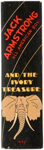 "JACK ARMSTRONG AND THE IVORY TREASURE" FILE COPY BLB.