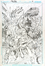 TEEN TITANS ORIGINAL ART BY IGOR VITORINO.