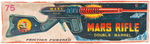 "MARS RIFLE DOUBLE BARREL" BOXED SPARKING SPACE GUN.