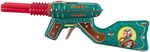 "MARS RIFLE DOUBLE BARREL" BOXED SPARKING SPACE GUN.