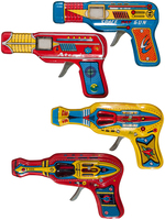 SPACE RAY GUNS 1960s LOT.