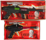 "MULTI 08" SPACE RIFLE & "MULTI 09" SPACE PISTOL BOXED PAIR.