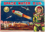 "SPACE WATER GUN" NEAR FULL STORE DISPLAY BOX.