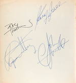 "THE WHO: MAXIMUM R&B" BAND-SIGNED BOOK.