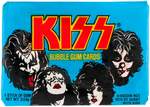 "KISS" FIRST SERIES DONRUSS FULL GUM CARD DISPLAY BOX.