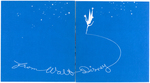 WALT DISNEY STUDIO CHRISTMAS CARD FOR 1940.