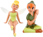 PETER PAN & TINKER BELL HAGEN-RENAKER FIGURINE PAIR.