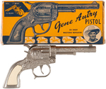 "GENE AUTRY 50 SHOT WESTERN REPEATER PISTOL" BOXED CAP GUN.