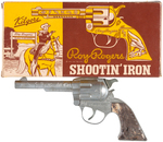 "ROY ROGERS SHOOTIN' IRON" BOXED KILGORE CAP PISTOL.