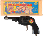 MARX "LONE RANGER SPARKLING POP PISTOL" WITH BOX.