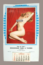 MARILYN MONROE "GOLDEN DREAMS" NUDE CALENDAR.